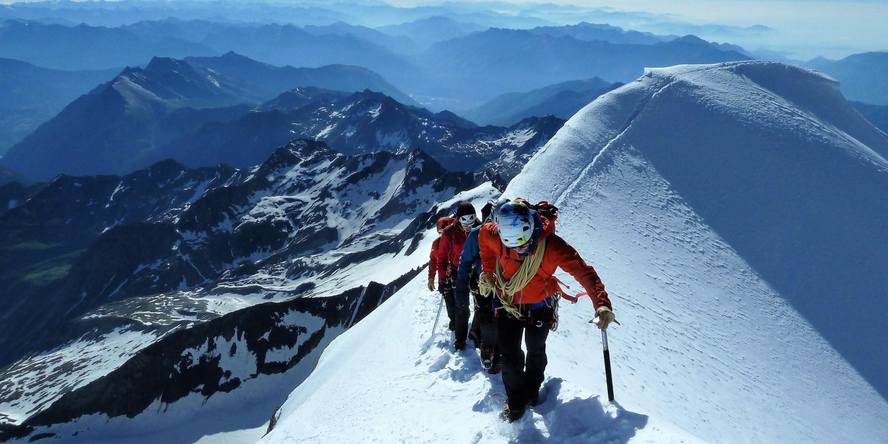 Guided Alpine Mountaineering Courses, Ice Climbing, Ski Touring… ISM